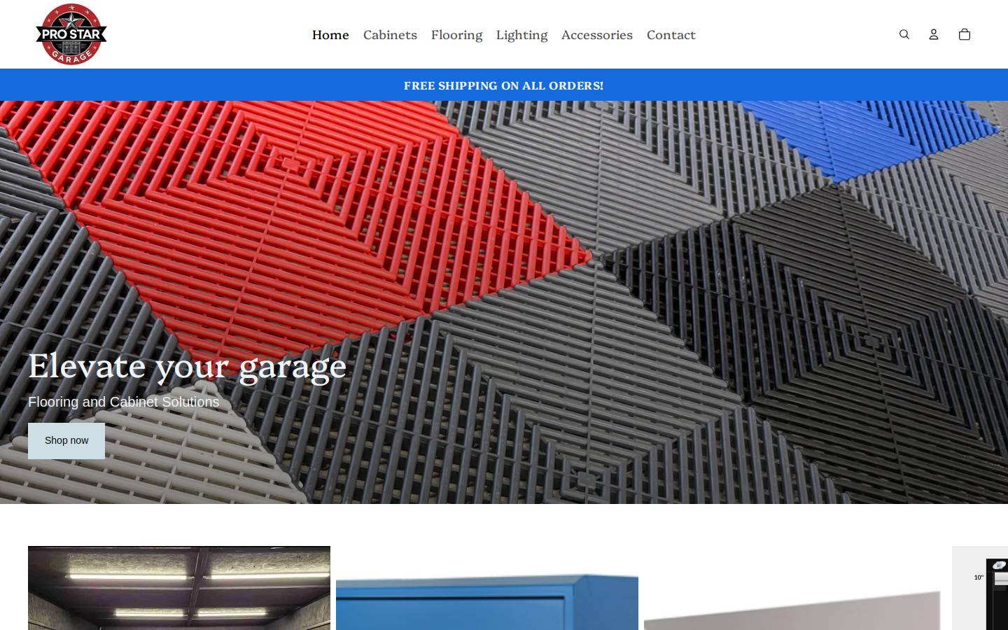 prostargarage.com homepage screenshot