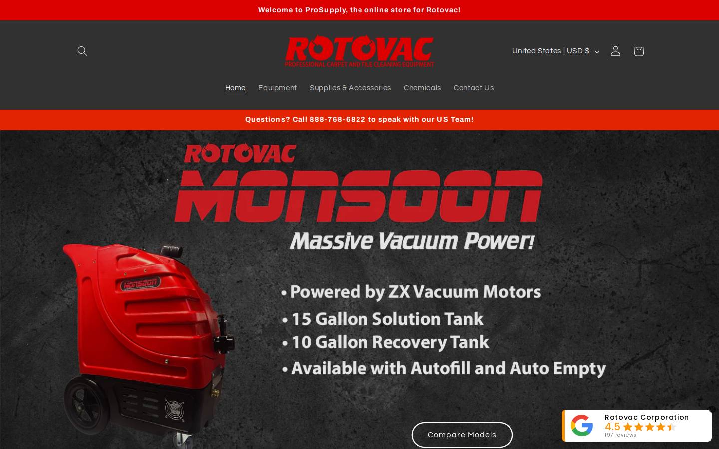 prosupplyusa.com homepage screenshot