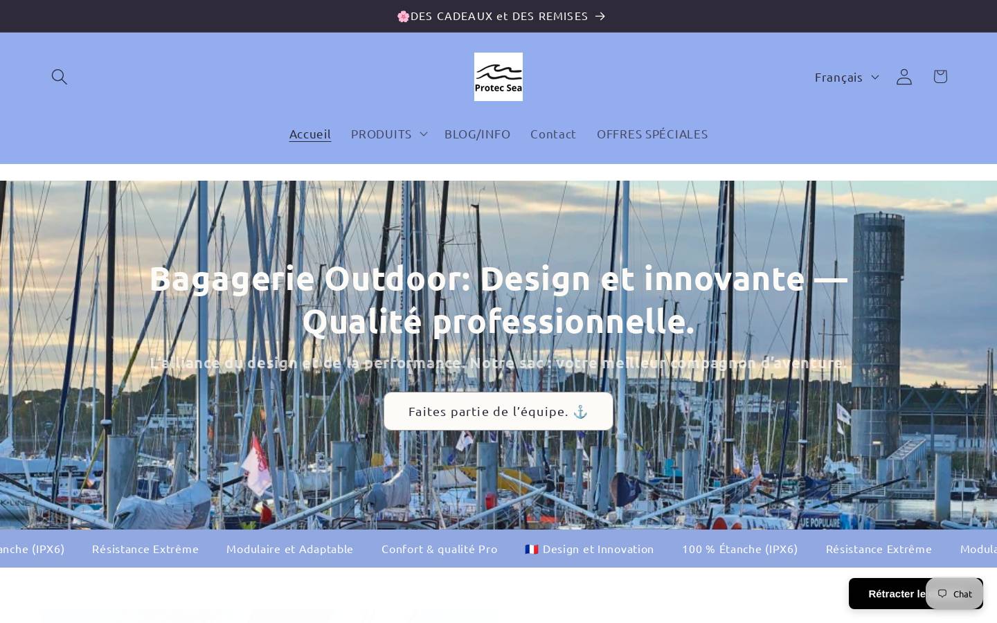 protec-sea.com homepage screenshot