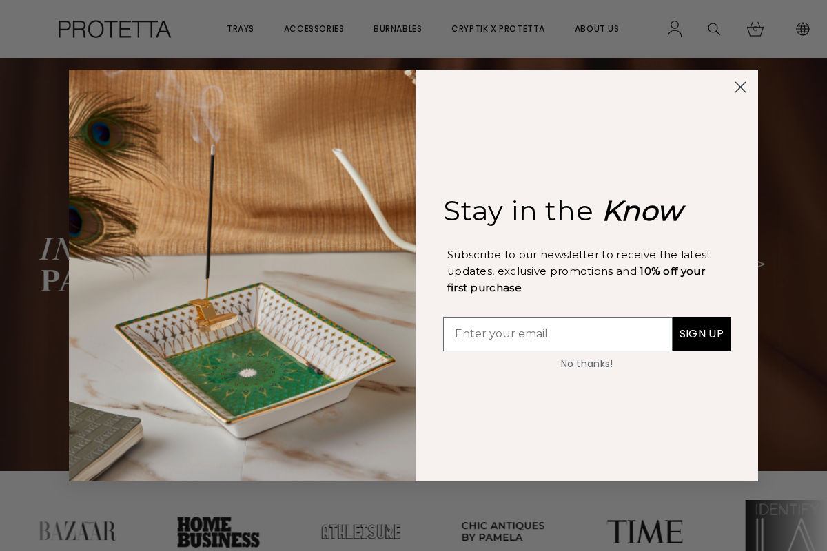 protetta.com homepage screenshot