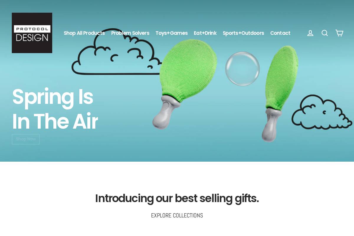 protocoldesign.com homepage screenshot