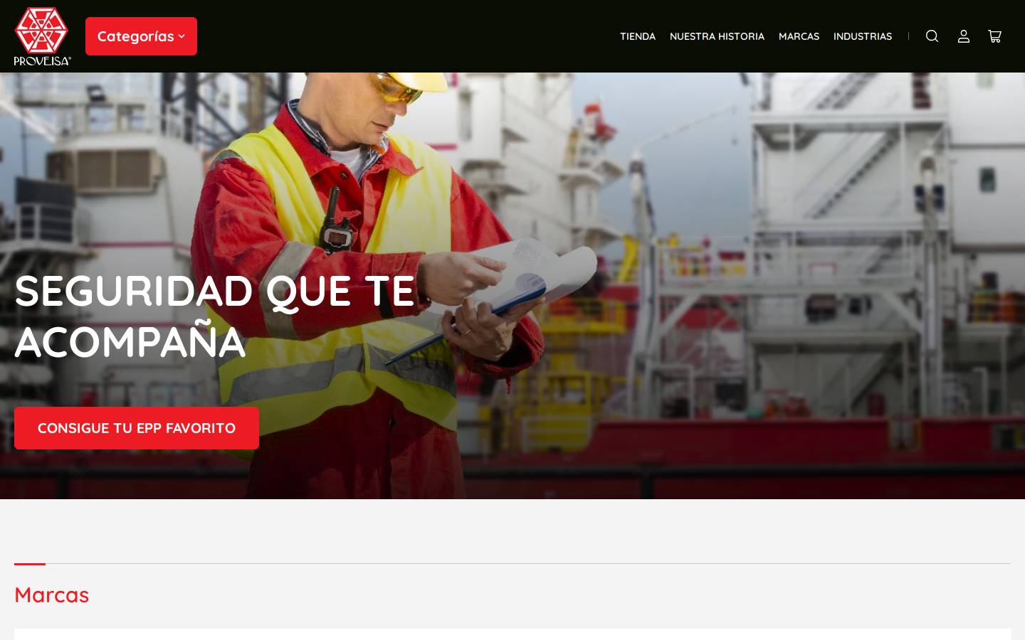proveisa.mx homepage screenshot