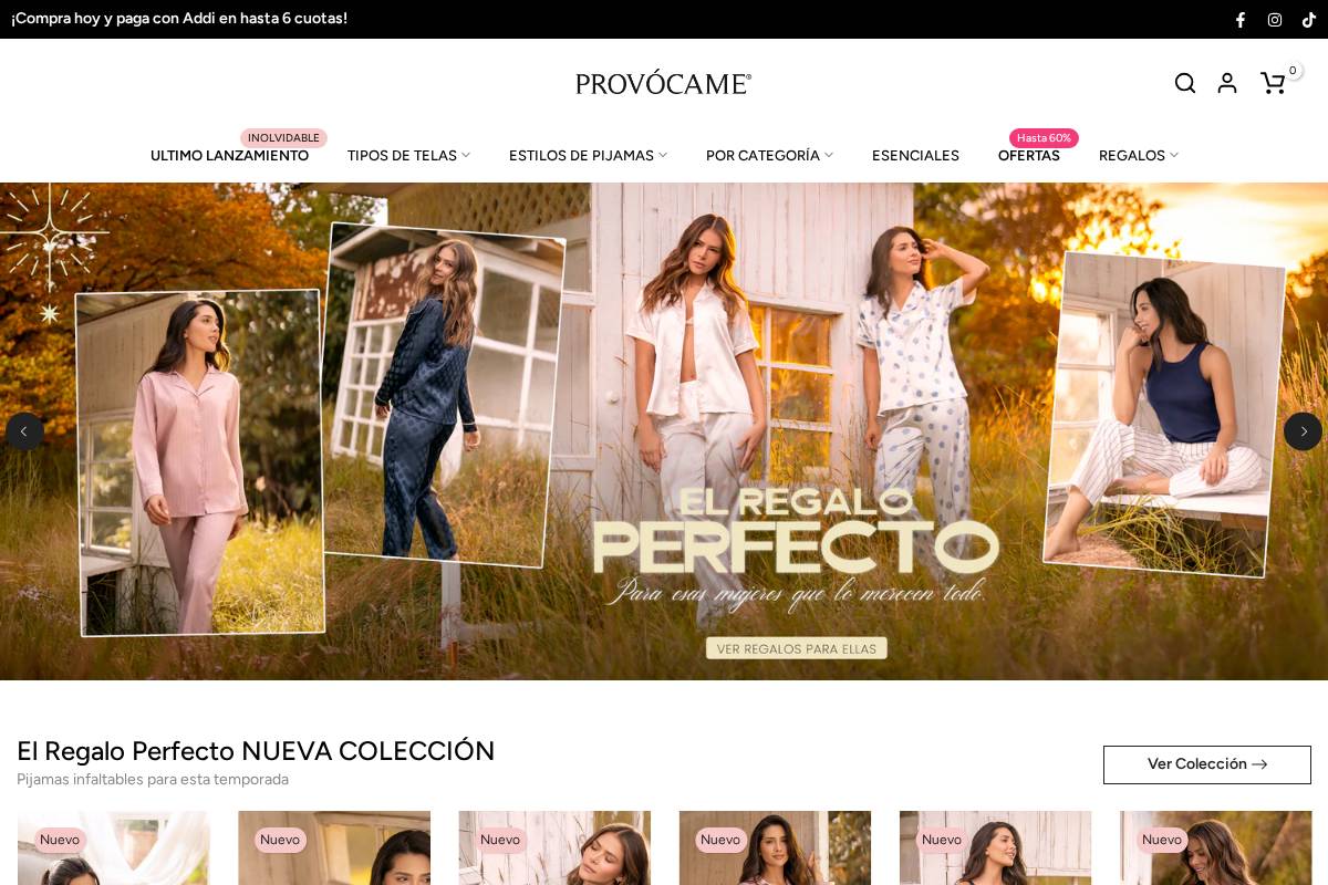 provocame.com homepage screenshot