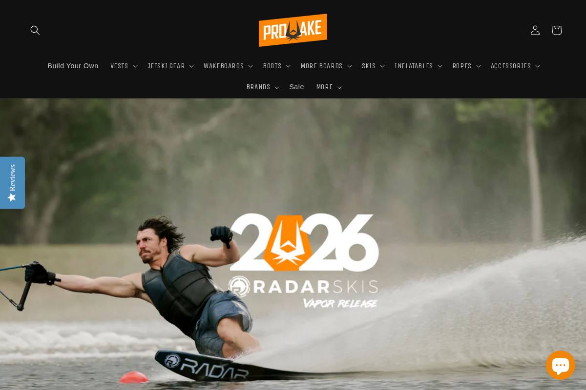 prowake.com.au homepage screenshot