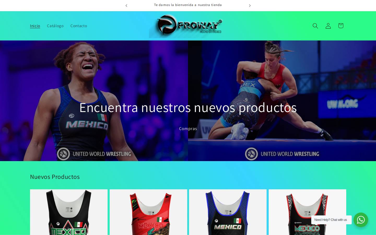 proway.com.mx homepage screenshot