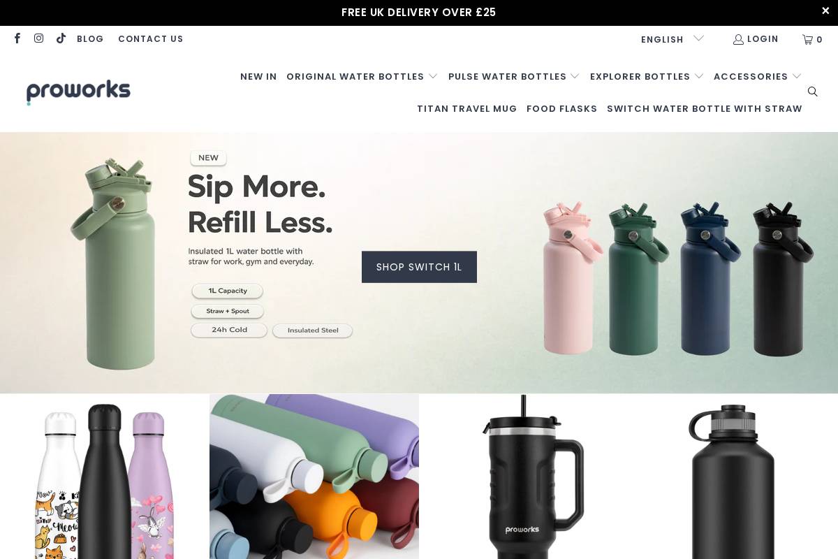 Hydro Heaven homepage screenshot