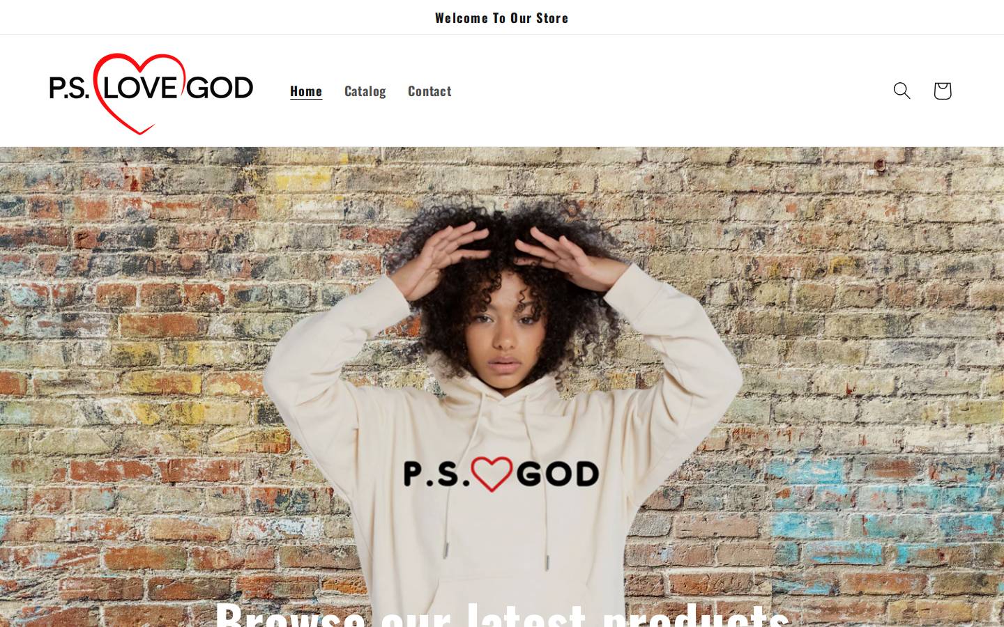 ps-lovegod.com homepage screenshot
