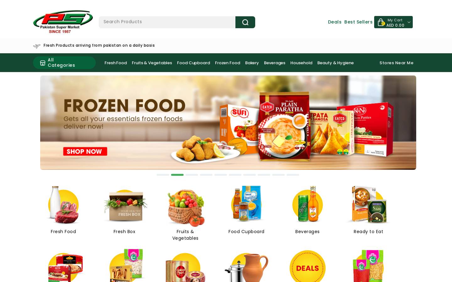 psmuae.com homepage screenshot