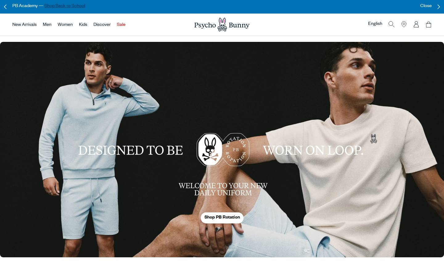 psychobunny.ca homepage screenshot