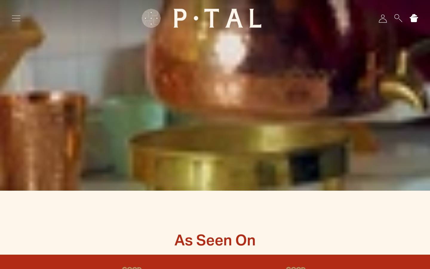 ptal.com homepage screenshot
