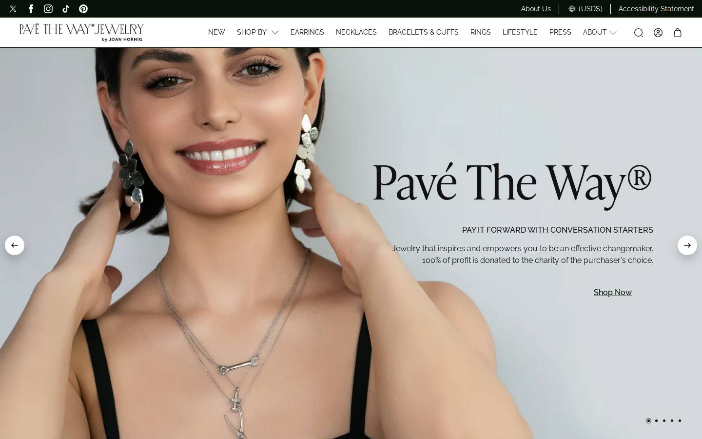ptwjewelry.com homepage screenshot