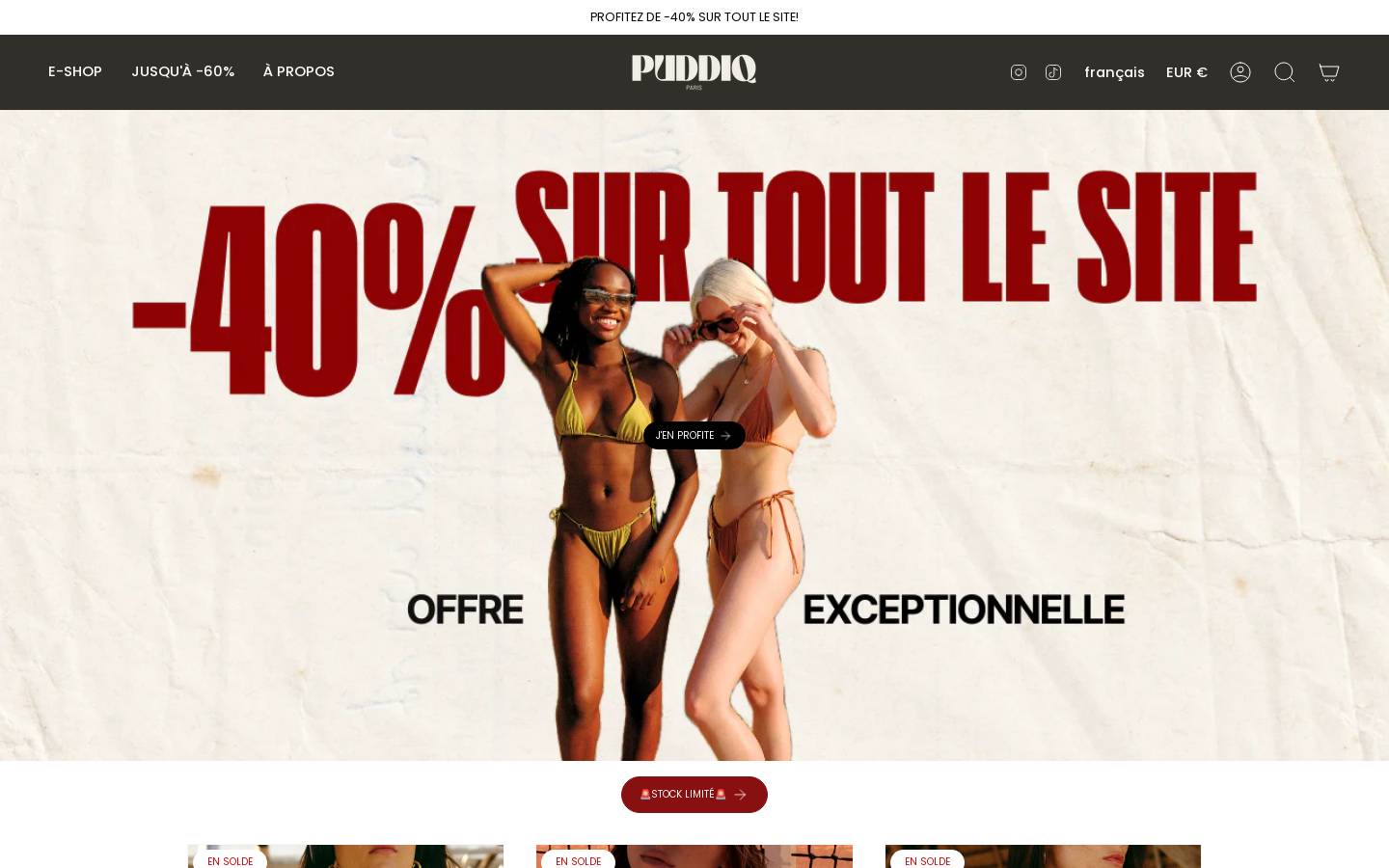 puddiq.com homepage screenshot