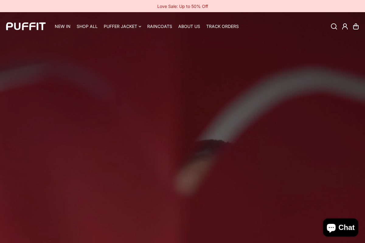 Puffit homepage screenshot