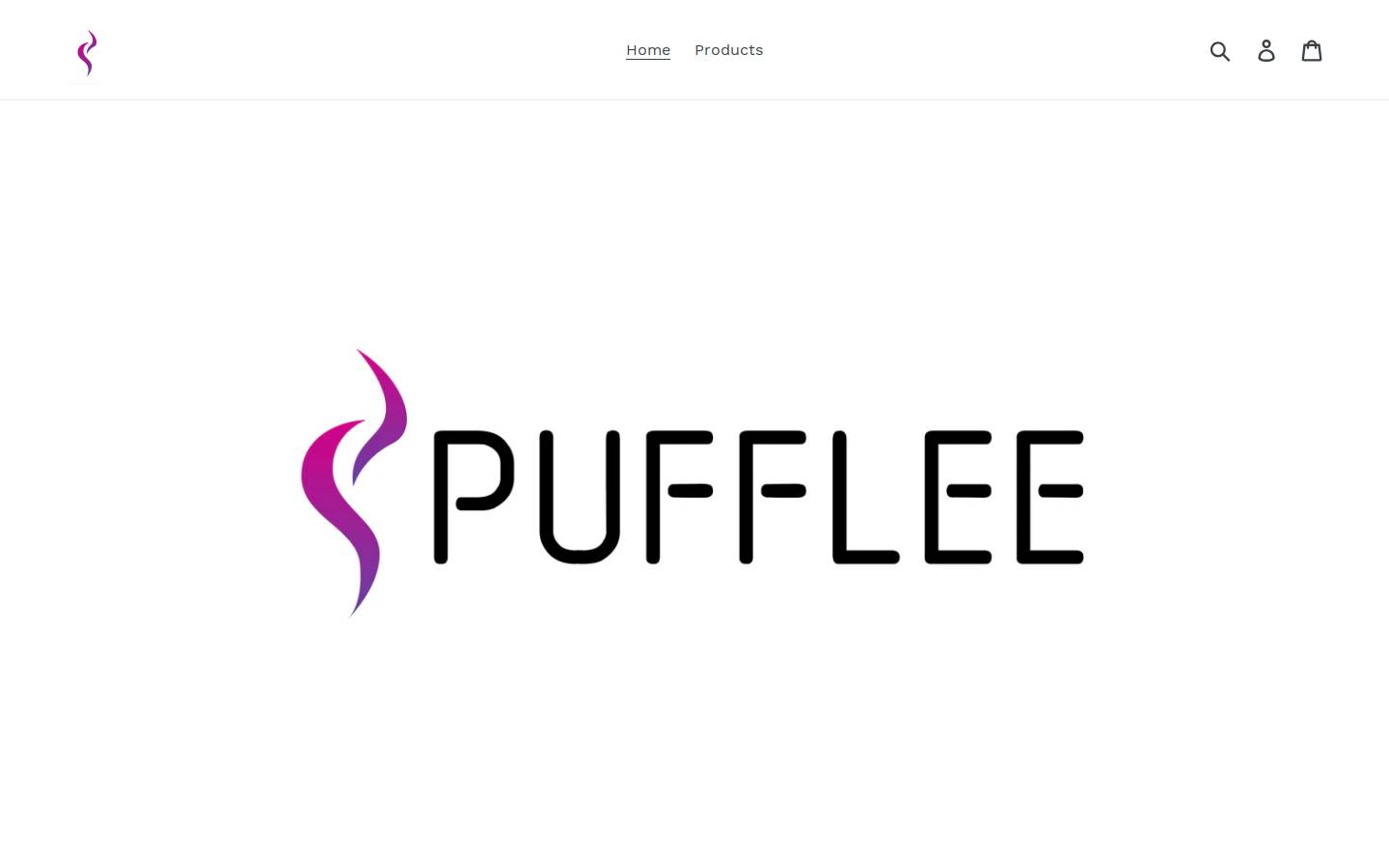 pufflee.com homepage screenshot