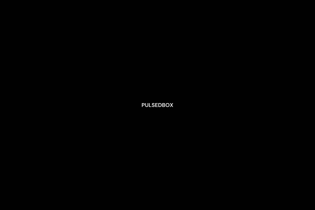 Pulsedbox homepage screenshot