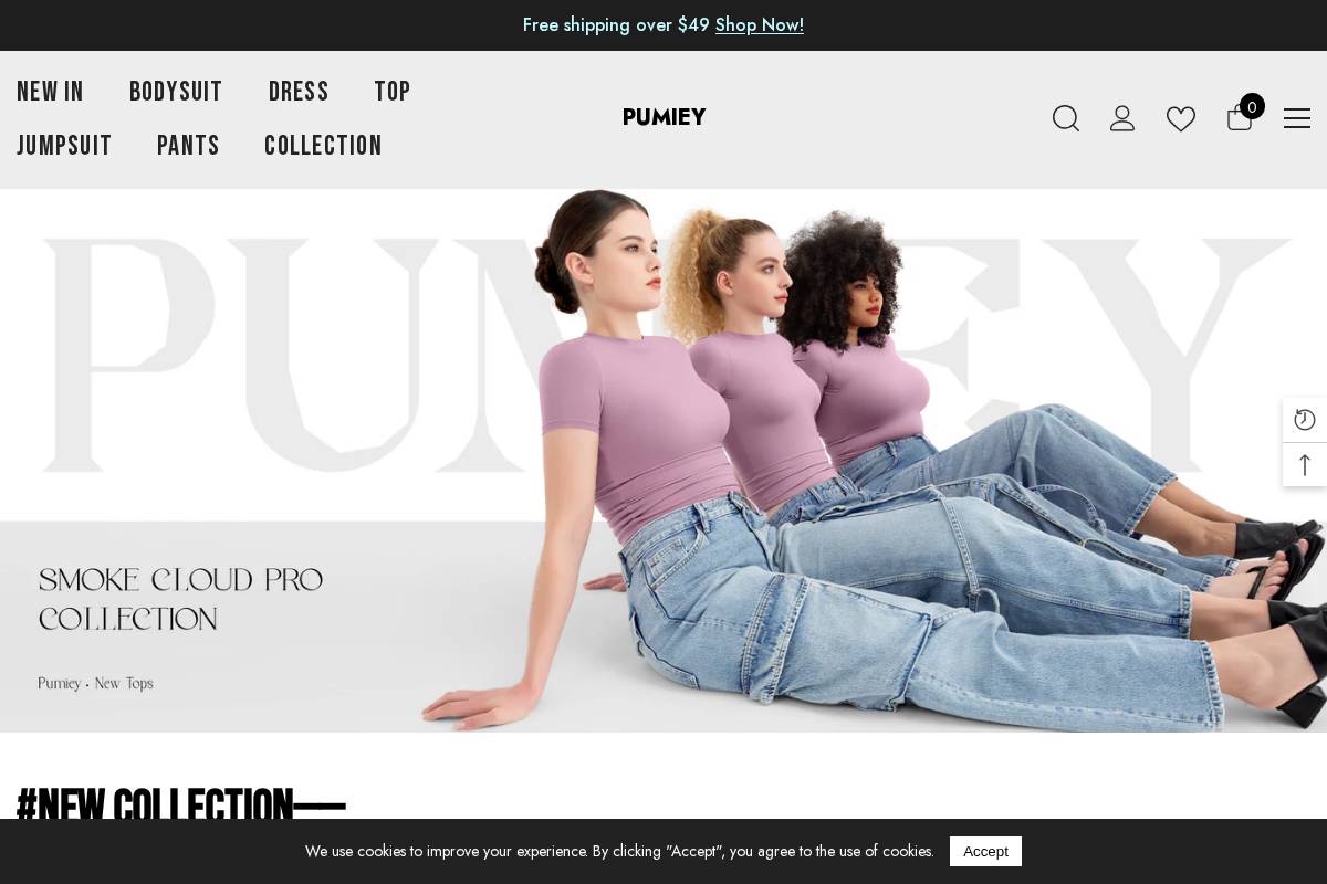 pumiey.net homepage screenshot