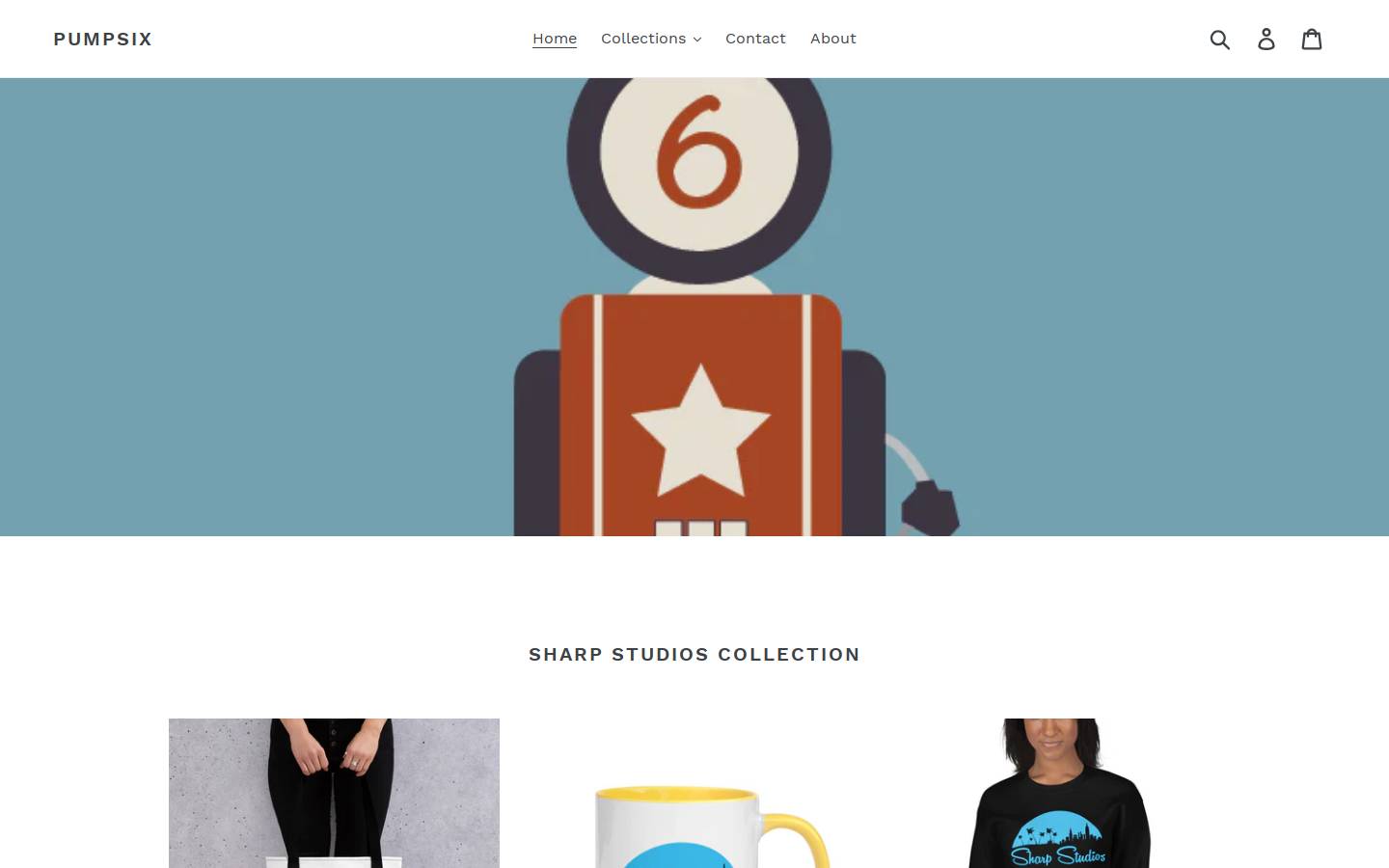 pumpsix.com homepage screenshot