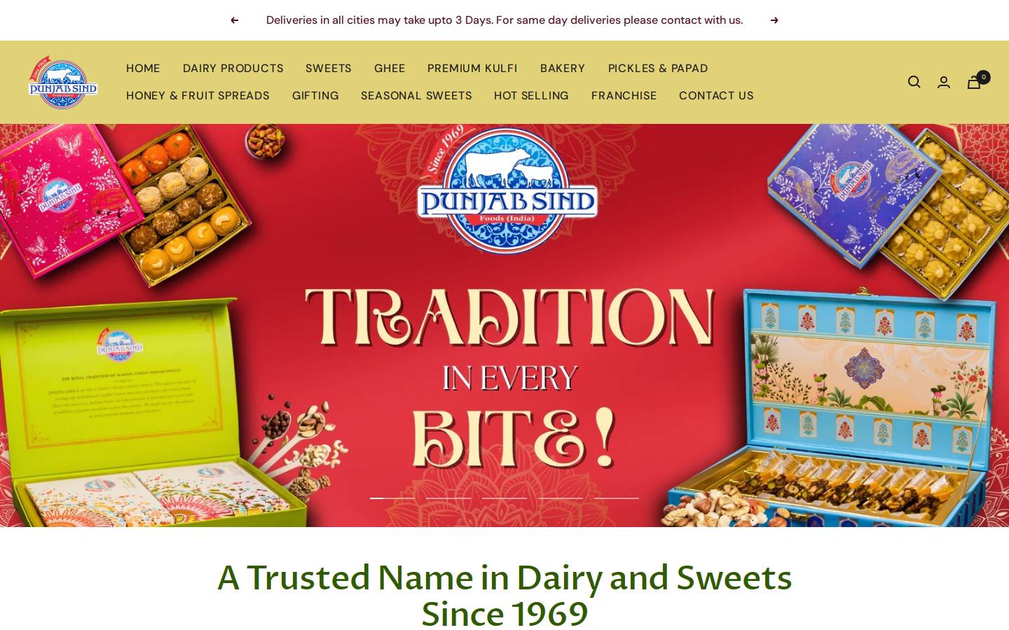punjabsind.com homepage screenshot