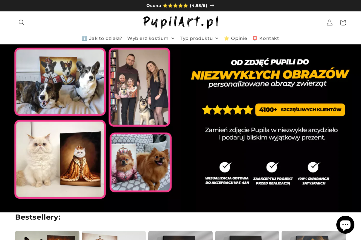 Pupil Art homepage screenshot