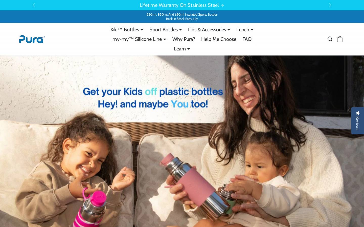 purastainless.co.nz homepage screenshot