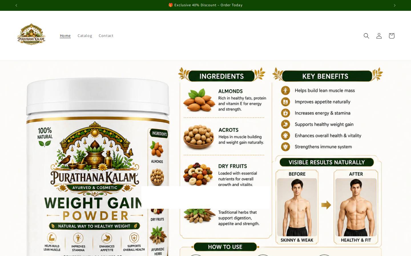purathanakalam.com homepage screenshot