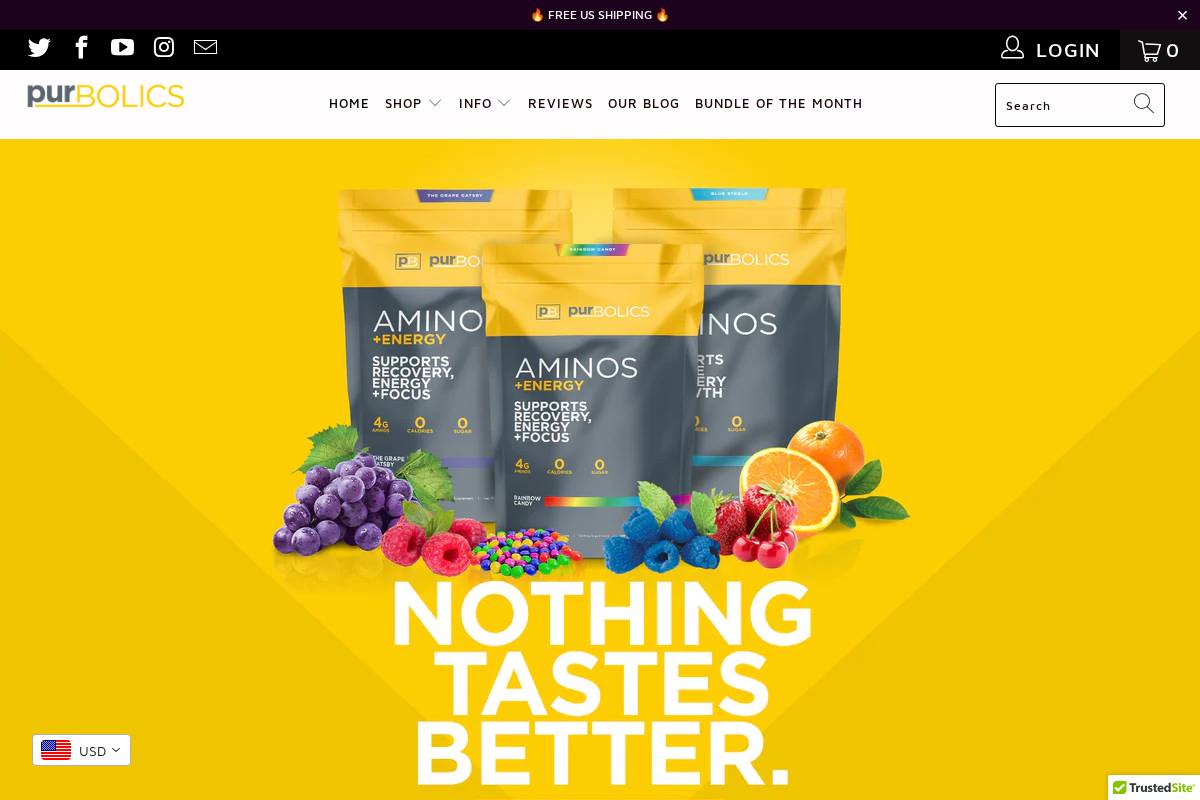 purbolics.com homepage screenshot