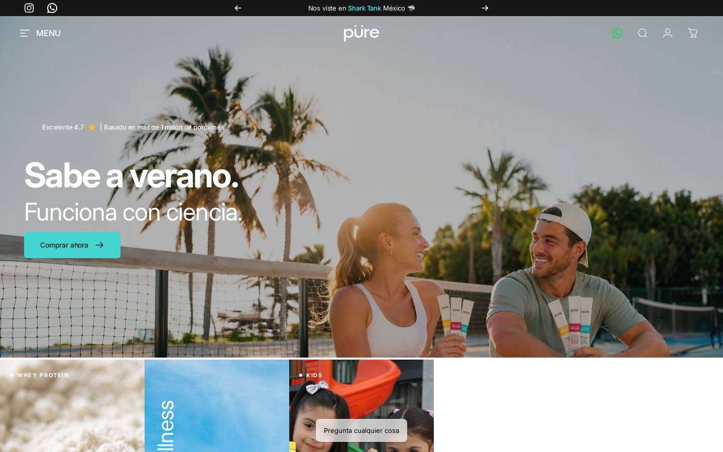 pureboost homepage screenshot