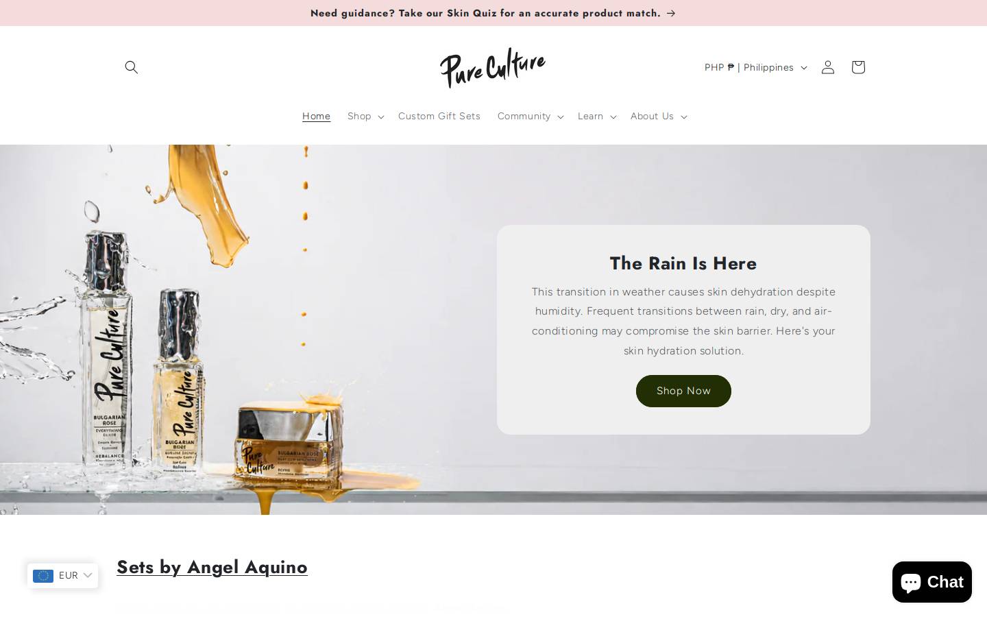purecultureph.com homepage screenshot