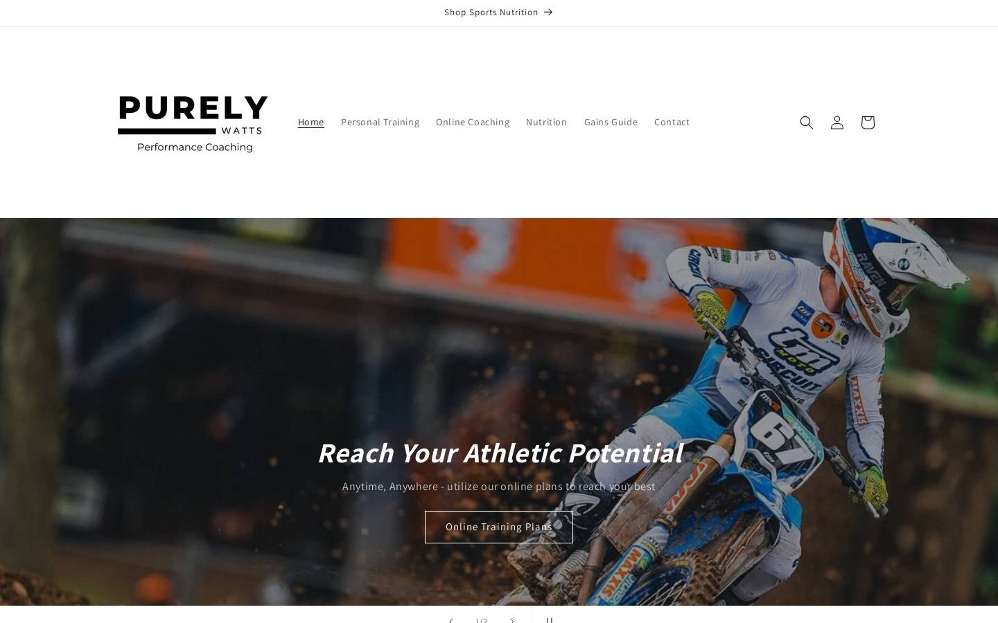 purelywatts.com homepage screenshot