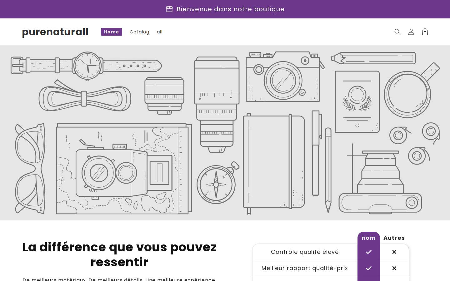 purenaturall.com homepage screenshot