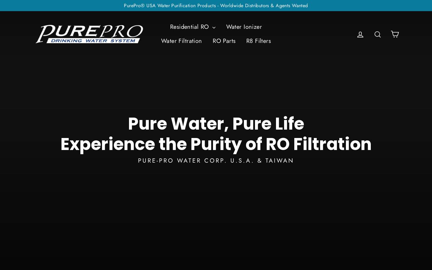 purepro.shop homepage screenshot