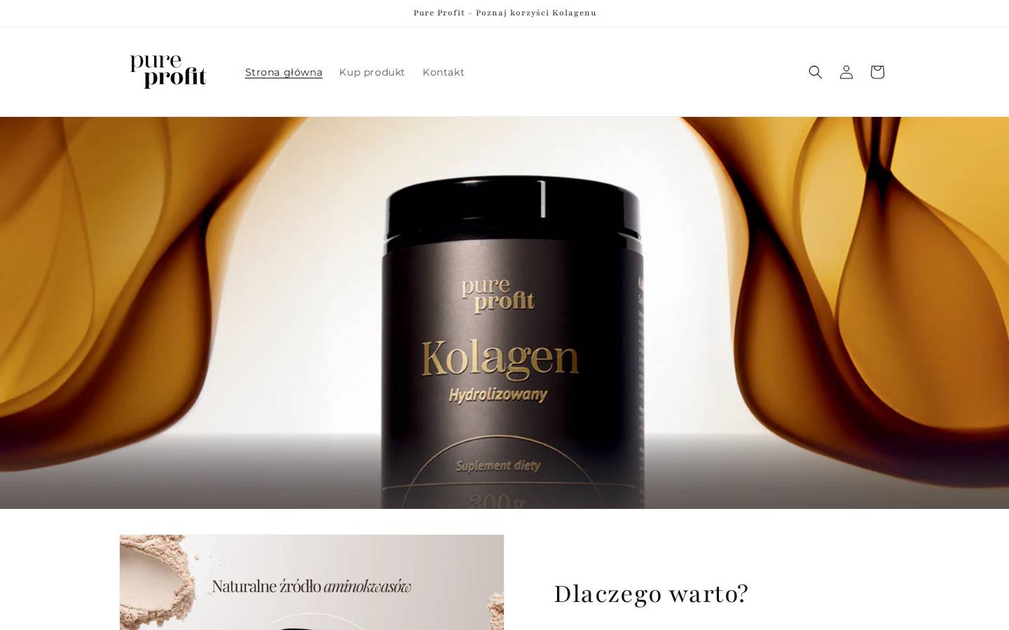 pureprofit.pl homepage screenshot