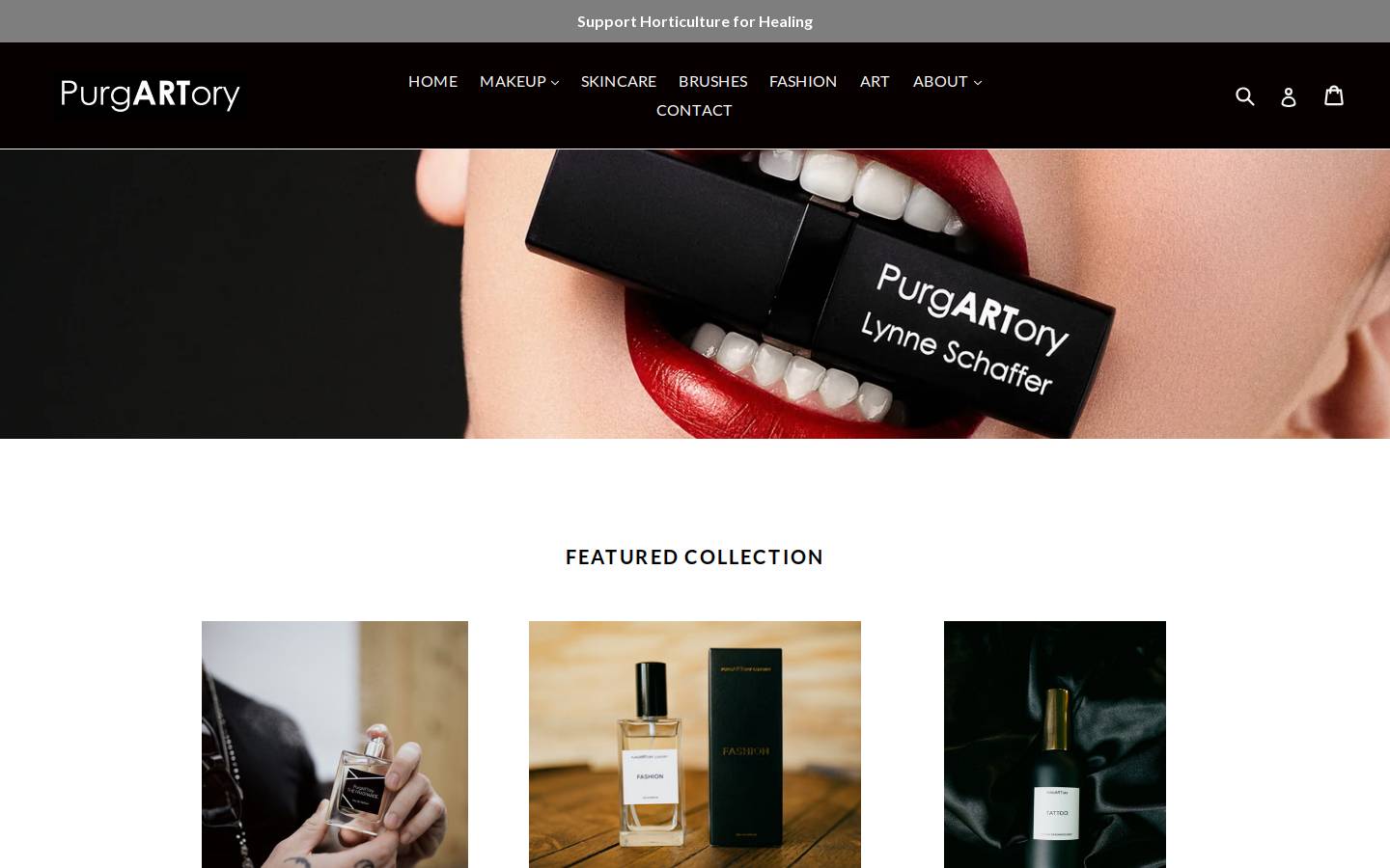 purgartory.com homepage screenshot