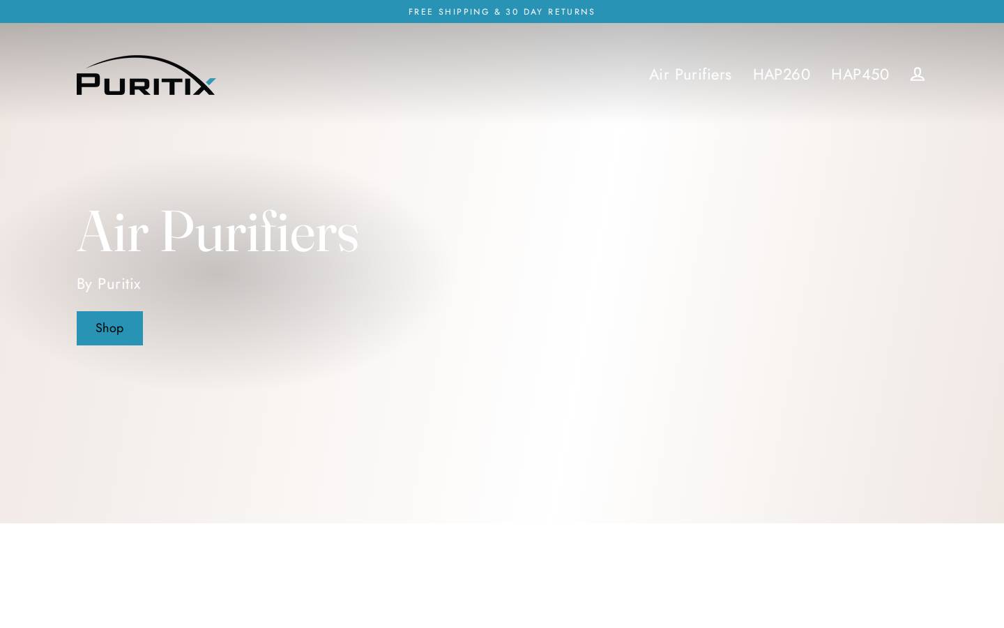 puritix.com homepage screenshot
