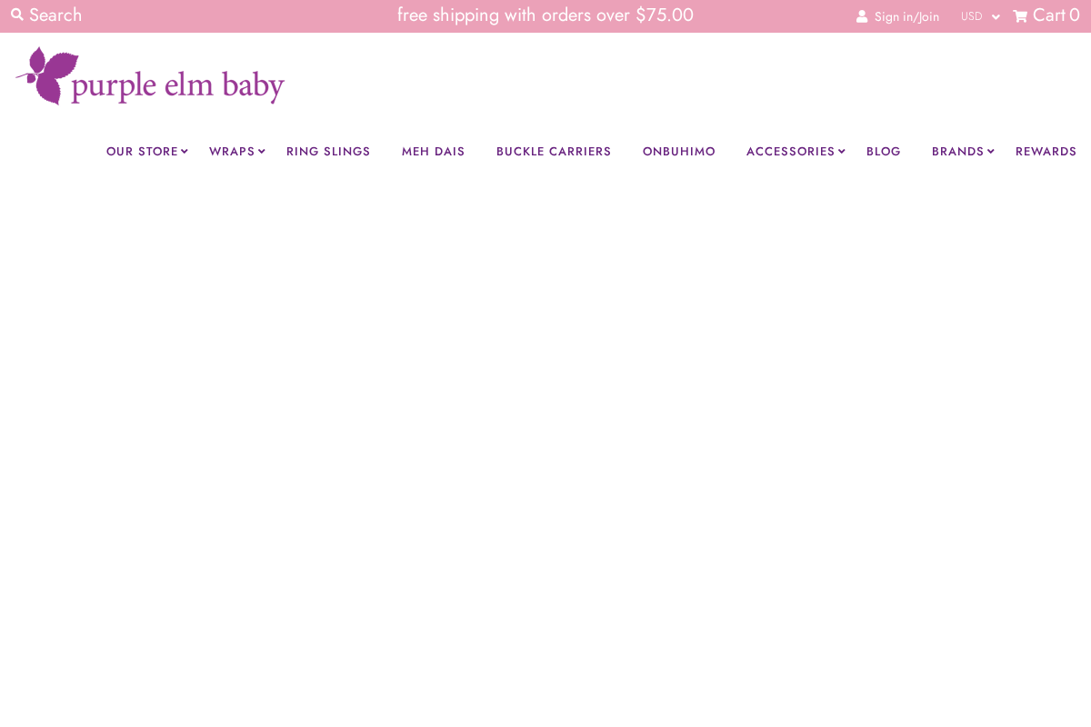 purpleelmbaby.com homepage screenshot