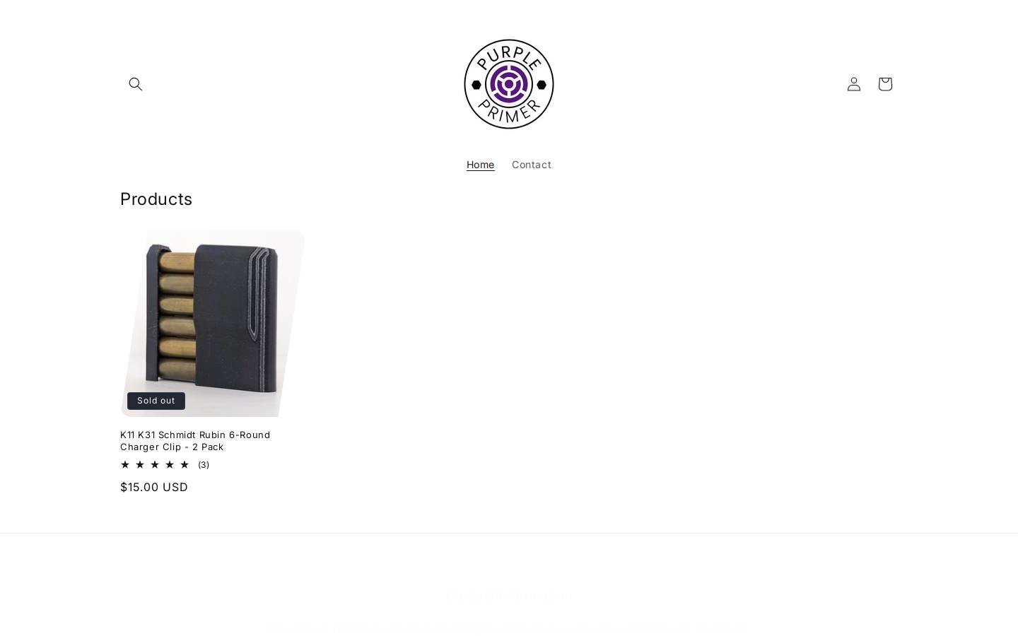 purpleprimer.net homepage screenshot