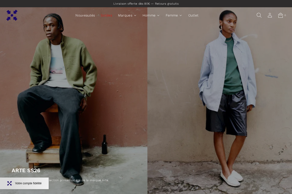 Purple Store homepage screenshot