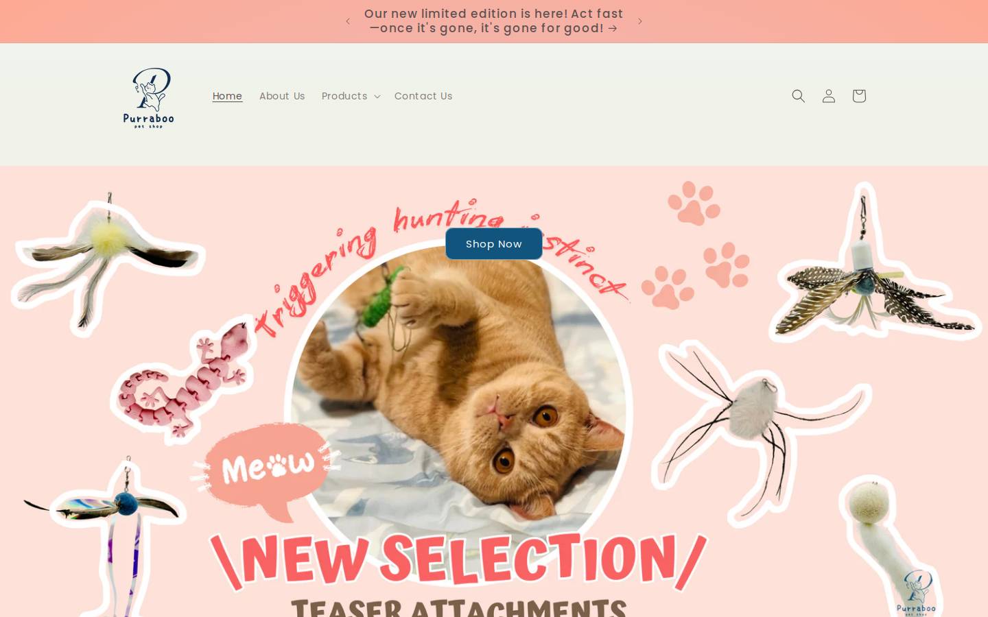 purraboo.com homepage screenshot