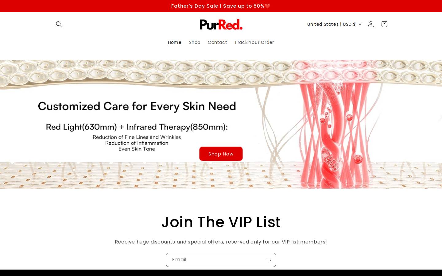 purred.co homepage screenshot
