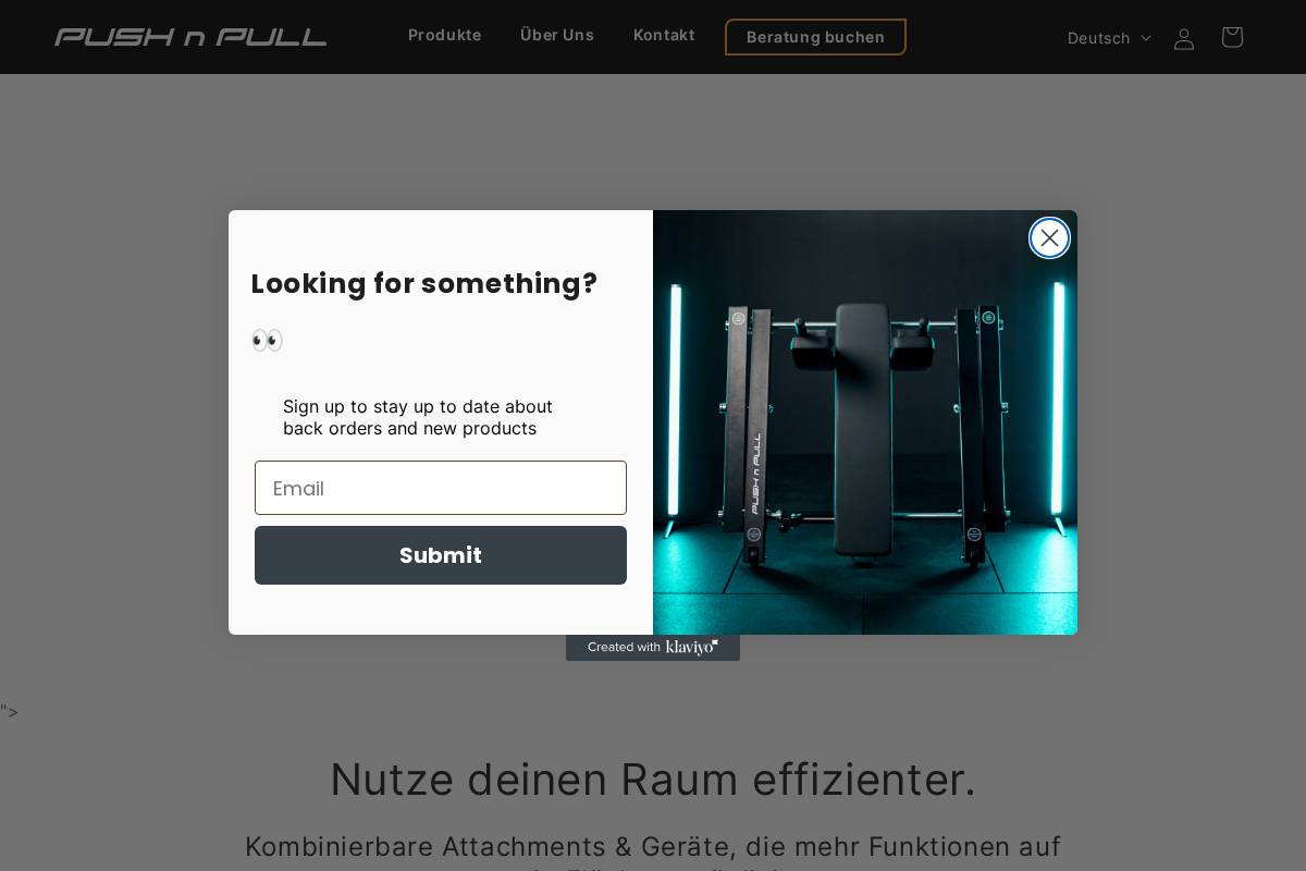 push-n-pull.de homepage screenshot