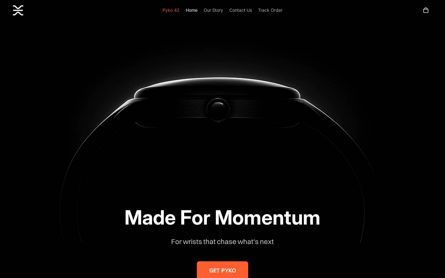 pyko.in homepage screenshot