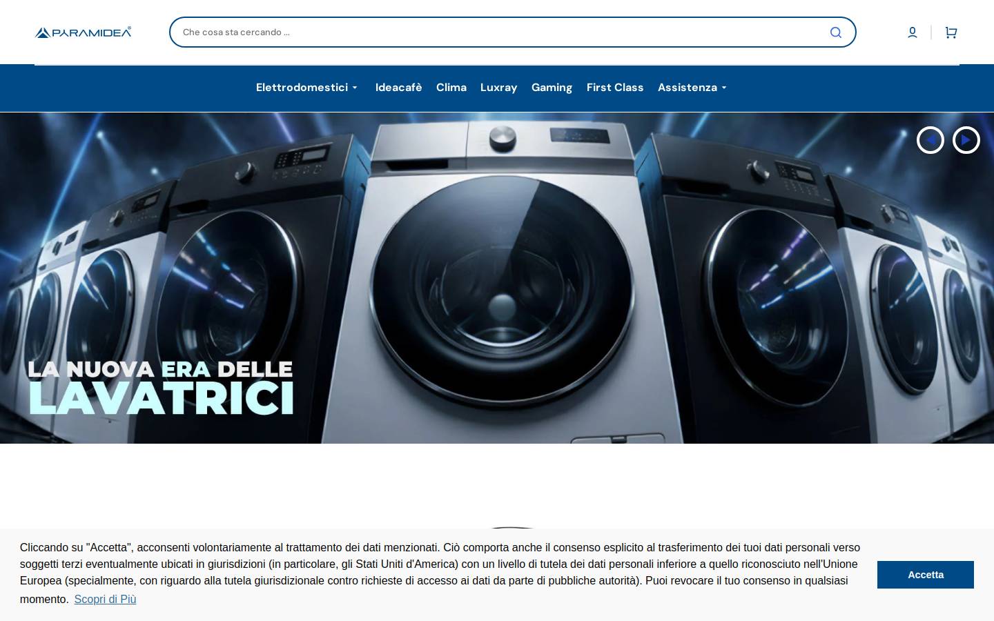 Pyramidea homepage screenshot