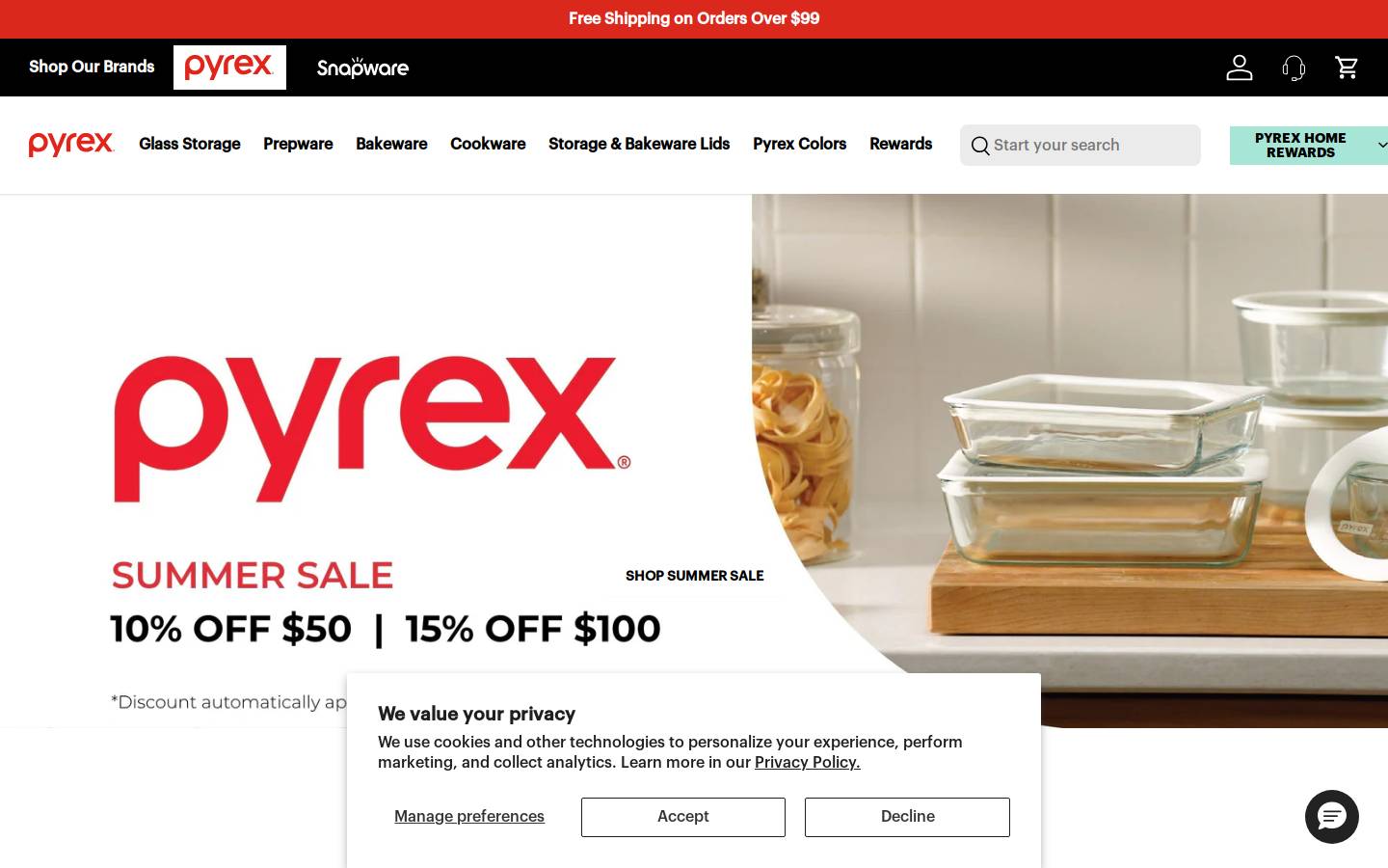 Pyrexhome homepage screenshot