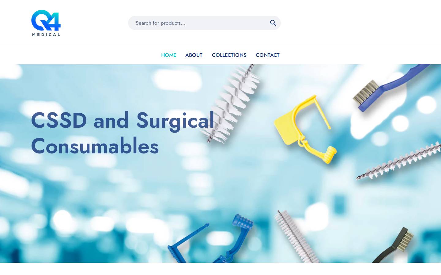 q4medical.com homepage screenshot