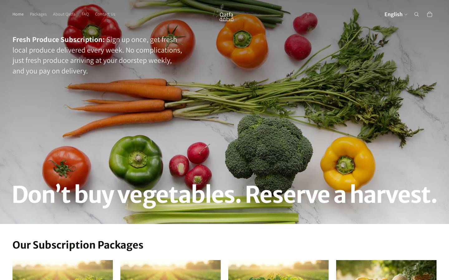 qatfalebanon.com homepage screenshot