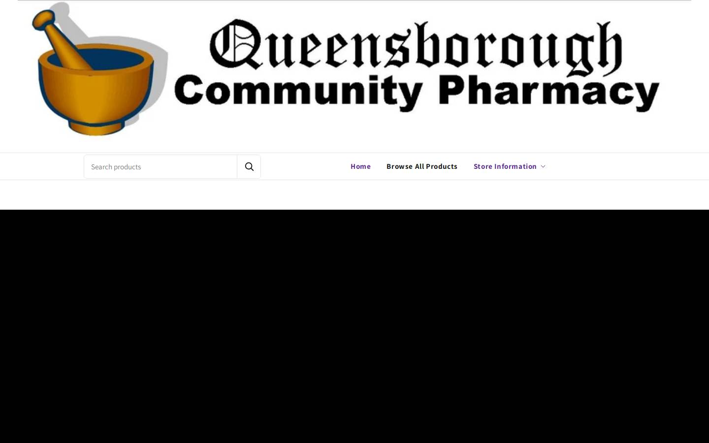 qbcpharmacy.com homepage screenshot