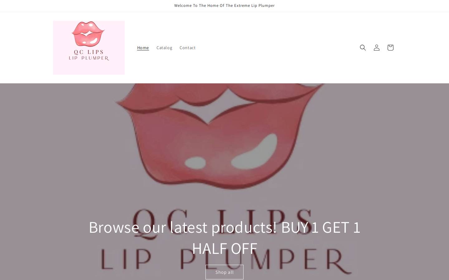 qclipss.com homepage screenshot