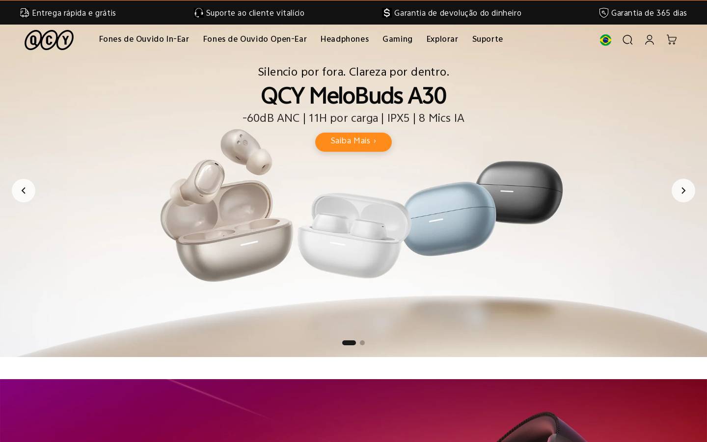 qcymall.com homepage screenshot