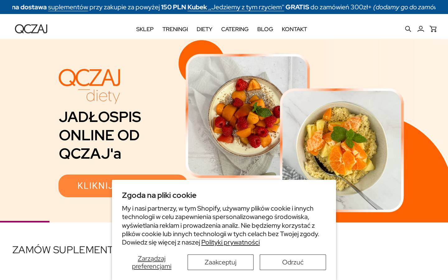 qczaj.pl homepage screenshot