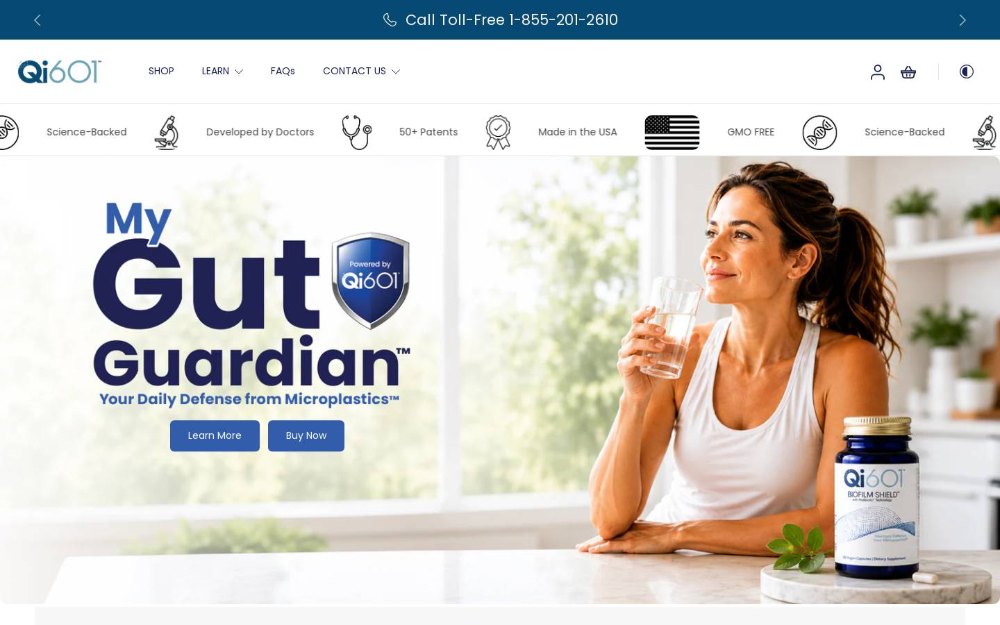 qi601.com homepage screenshot